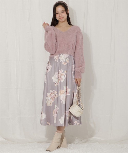 WILLSELECTION（ウィルセレクション） セットアップ シャギーニット