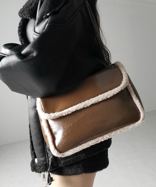 me+em select（ミームセレクト） ショルダーバッグ バッグ 「 2color