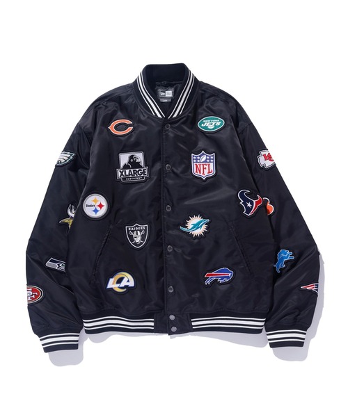 ブルゾン アウター XLARGE×NEW ERA×NFL VARSITY JACKET メンズ レディースの画像