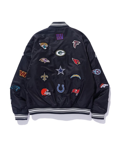 ブルゾン アウター XLARGE×NEW ERA×NFL VARSITY JACKET メンズ レディースの画像