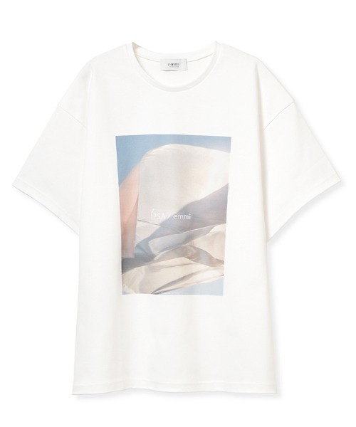 tシャツ 「IPSA/emmi」 フォトTシャツ レディース IPSA/emmi】 フォトTシャツ(Tシャツ/カットソー)｜トップス