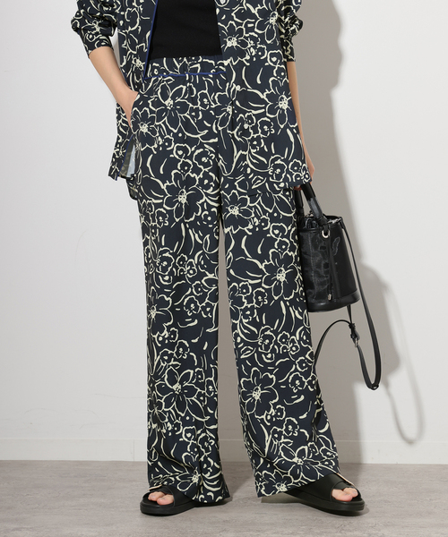 JOURNAL STANDARD relume スラックス パンツ ラインフラワー