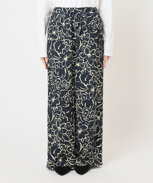 JOURNAL STANDARD relume スラックス パンツ ラインフラワー