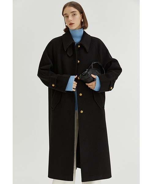 Fano Studios」 ステンカラーコート M ブラック レディース : ZOZOTOWN