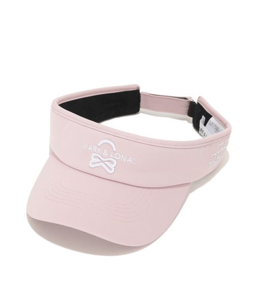 MARK&LONA バイザー MARK&LONA サンバイザー Option Crystal Flag Visor | MEN and