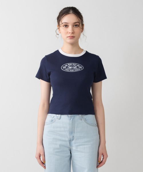 売れ筋商品|||リーバイス Tシャツ レディース トップス ESSENTIAL SPORTY - Long sleeved top - bright white Graphic Essential Sporty T-shirt - White | Levi's® US