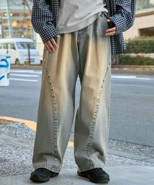 The 2 Monkeys ザトゥーモンキーズ Linen Wide Pants リネン
