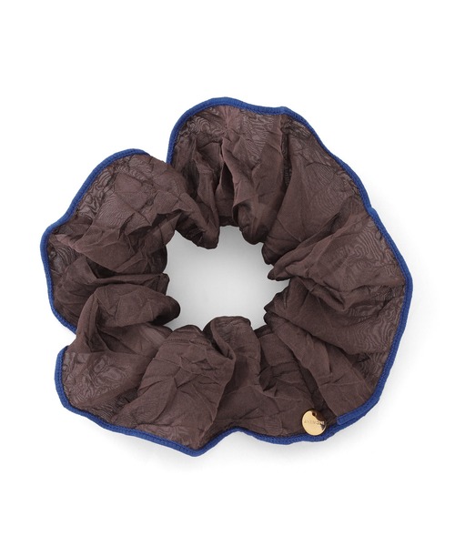 シュシュ ANEMONE シュシュ バイカラーパイピングシュシュ : ZOZOTOWN