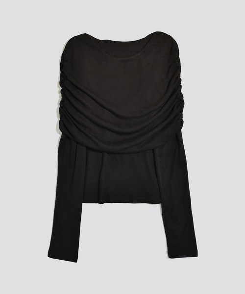 tシャツ 「kiehtova」SHEER COVER LONG TOPS/シアーカバーロングトップス KTWR21 レディース