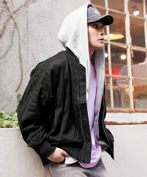 JIGGYS SHOP（ジギーズショップ） ブルゾン アウター スウェードタッチ