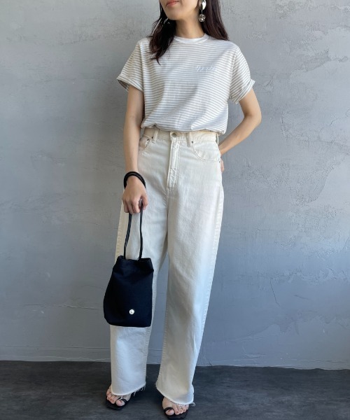 【Frame】コットンジャージTシャツ FRAME コットンジャージー Tシャツ | THE OUTNET (アウトネット)