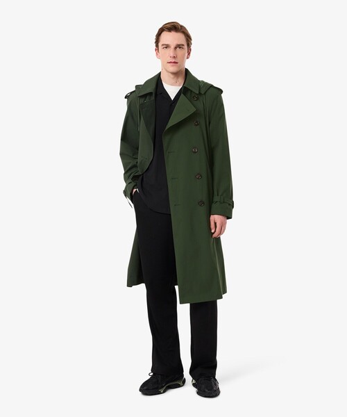 ラコステ　トレンチコート LACOSTE トレンチコート コート 撥水防風トレンチコート メンズ