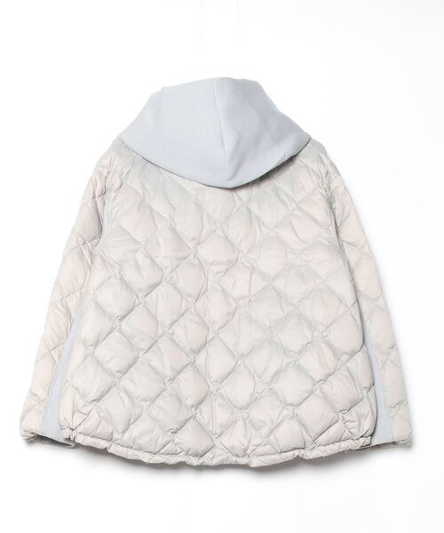 「MARECHAL TERRE」 ダウンジャケット MEDIUM グレー レディース_画像2