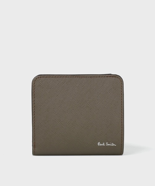 【美品】Paul Smith ブライトストライププラー長財布 ブラック ブライトストライププラー 長財布