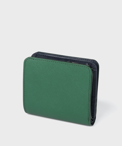 【ALDO】エレガント☆Mereclyax☆ジッパー小銭収納 折り畳み財布 BAGGY'S ANNEX 長財布 かぶせ蓋 フラップ Minerva Box ミネルバ