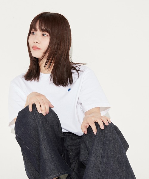 G-STAR RAW tシャツ BACK G-NO LOOSE GRAPHIC T-SHIRT/オーバーサイズ