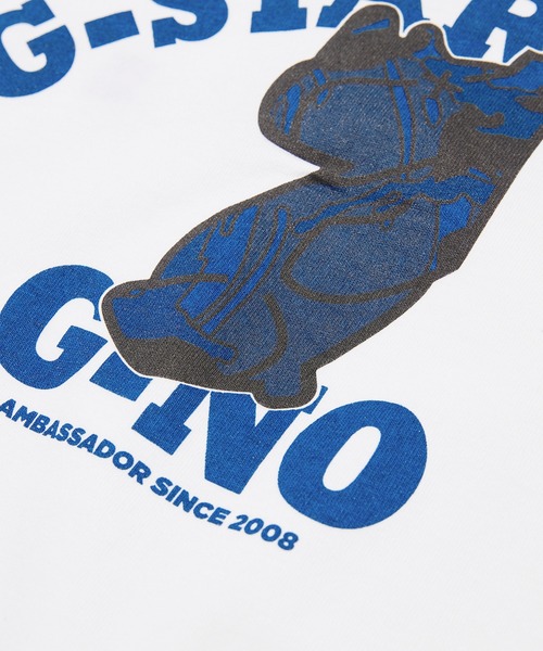 G-STAR RAW tシャツ BACK G-NO LOOSE GRAPHIC T-SHIRT/オーバーサイズ