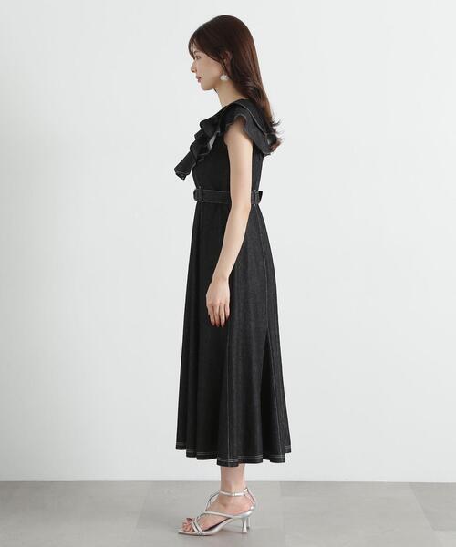 PROPORTION BODY DRESSING ワンピース 「E」フリルデニム