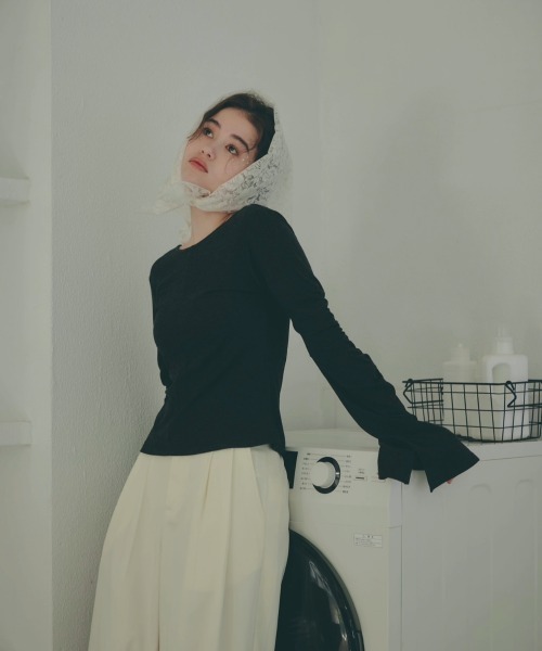 トップス drape design tops NOTREemor NOTRE emor / drape design tops