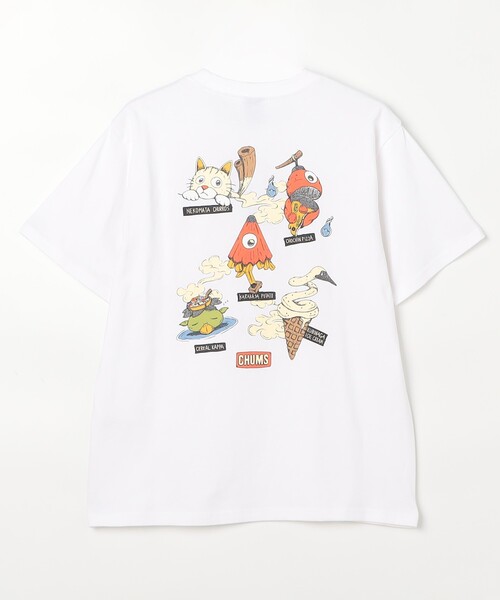 クリックポスト送料無料！売れ筋商品|||CHUMS チャムス Anti-Bug Food Yokai Pocket T-Shirt アンチバグ フードヨーカイ ポケットTシャツ CH01-2508 ￥6,380 ユニセックス CHUMS クリックポスト送料無料！CHUMS チャムス Anti-Bug Food