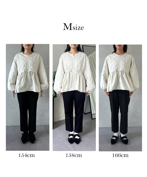 「prose verse」 ブルゾン MEDIUM ブラック レディース_画像2