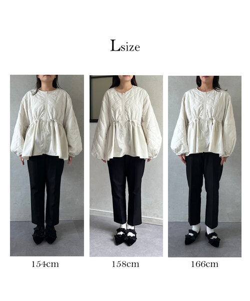 「prose verse」 ブルゾン MEDIUM ブラック レディース_画像3