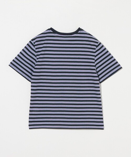 【新品】定価29,700円　レリアン　デザインボーダーTシャツ　グリーン　17＋ 新品】定価29, レリアン デザインボーダーTシャツ グリーン 17＋