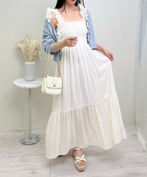 INGNI（イング） ワンピース ポコポコシャーリングワンピース