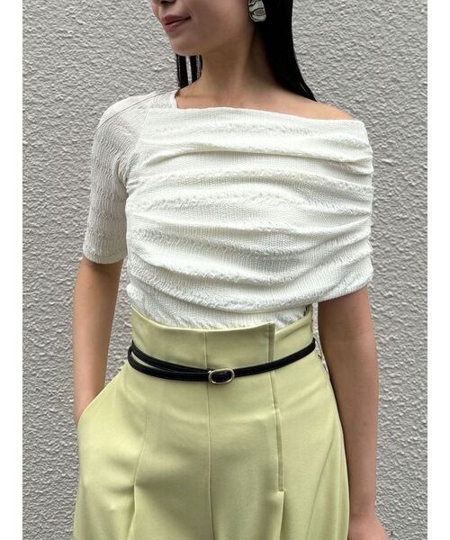ラグナムーン カットソー セール】アシンメトリーカットトップス（Tシャツ/カットソー
