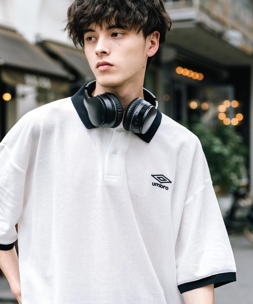 umbro ポロシャツ UMBRO アンブロ 別注コラボ オーバーサイズ