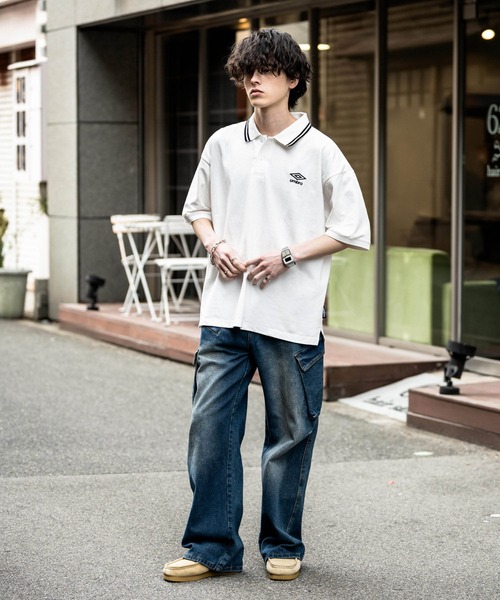umbro（アンブロ） ポロシャツ 新色追加 別注コラボ オーバーサイズ