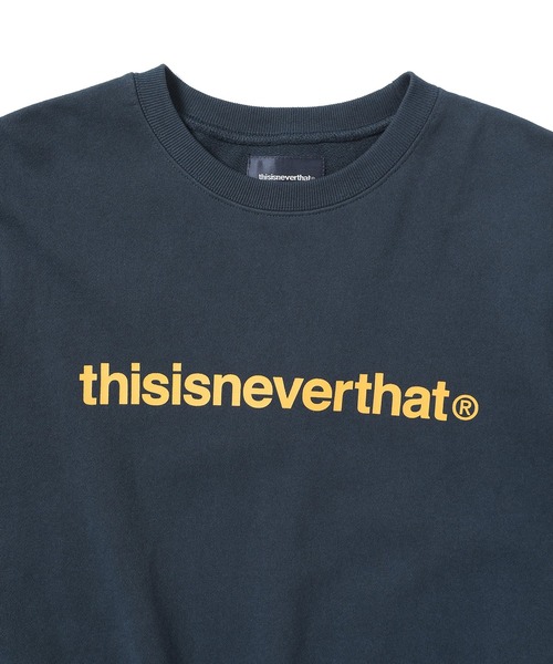 thisisneverthat 「thisisneverthat」 スウェットカットソー X