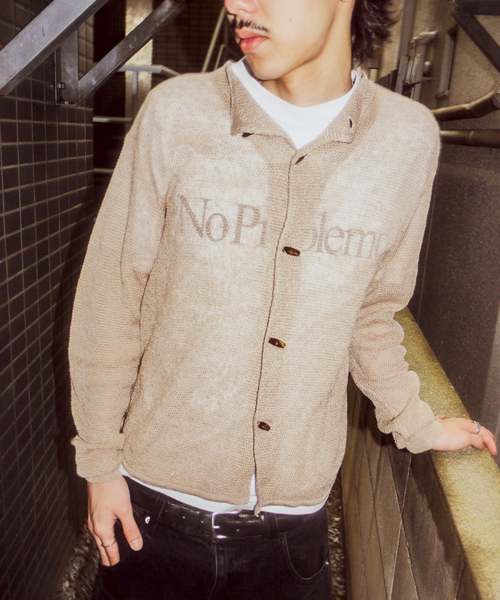 PULP/417EDIFICE カーディガン AROUSAL / アローサル COLLARED C