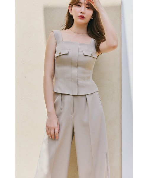 Her lip to セットアップ Lutetia Twill Set-Up レディース