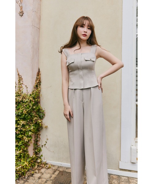 Her lip to セットアップ Lutetia Twill Set-Up レディース