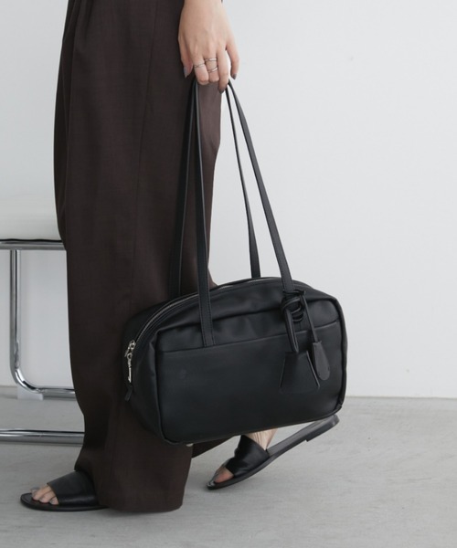 Aunt Marie's（アントマリーズ） ボストンバッグ フェイクレザーアウト