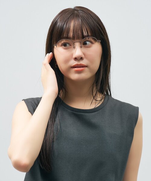 サングラス 「WEB限定」Zoff｜UNITED ARROWS オーバル型 調光 サングラス｜紫外線でレンズの色が変わる｜ユナイテッドアローズ｜チタン | UNITED ARROWS | 17