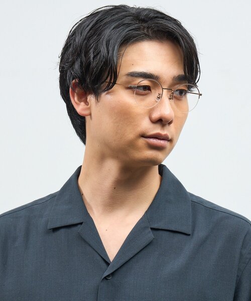 サングラス 「WEB限定」Zoff｜UNITED ARROWS オーバル型 調光 サングラス｜紫外線でレンズの色が変わる｜ユナイテッドアローズ｜チタン | UNITED ARROWS | 10