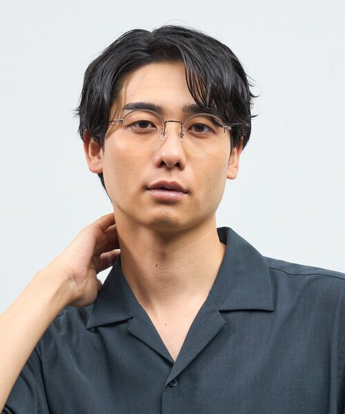 サングラス 「WEB限定」Zoff｜UNITED ARROWS オーバル型 調光 サングラス｜紫外線でレンズの色が変わる｜ユナイテッドアローズ｜チタン | UNITED ARROWS | 08