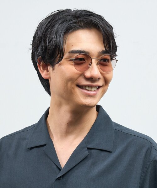 サングラス 「WEB限定」Zoff｜UNITED ARROWS オーバル型 調光 サングラス｜紫外線でレンズの色が変わる｜ユナイテッドアローズ｜チタン | UNITED ARROWS | 04