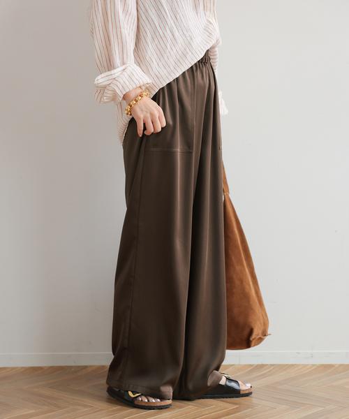 パンツ ヴィンテージサテンベイカーパンツ レディース | JOURNAL STANDARD relume | 07