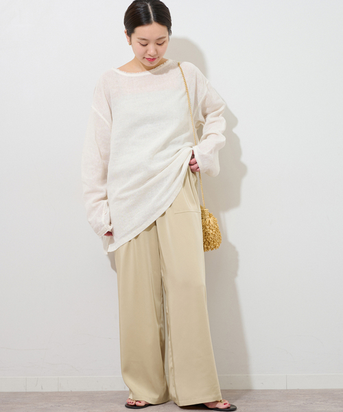 パンツ ヴィンテージサテンベイカーパンツ レディース | JOURNAL STANDARD relume | 15