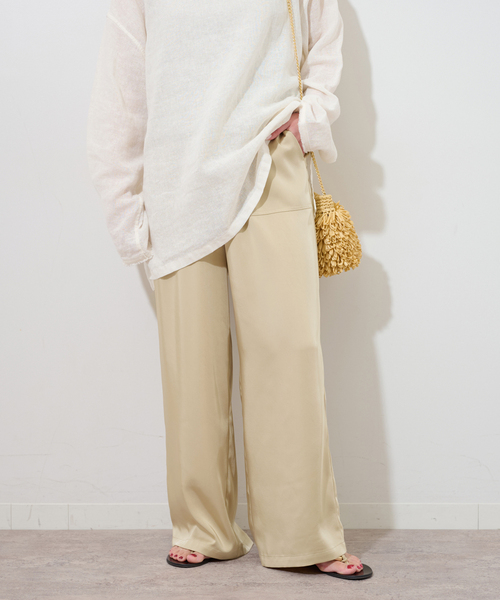 パンツ ヴィンテージサテンベイカーパンツ レディース | JOURNAL STANDARD relume | 20