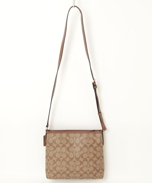 Coach ブラウン ショルダーバッグ ブラウン 【公式】COACH – コーチ ショルダーバッグ レディース