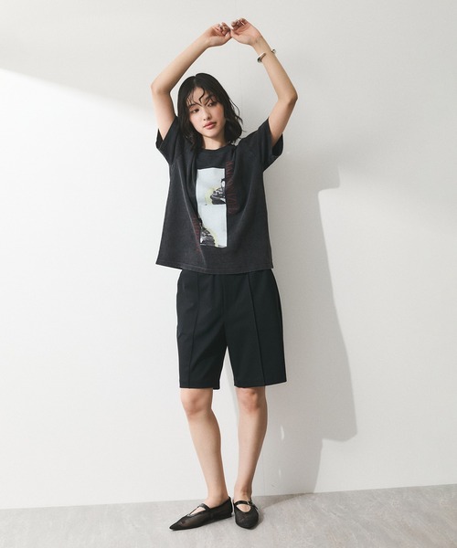 ADAM ET ROPE' tシャツ 「WEB限定」RECORDSガーメントダイT