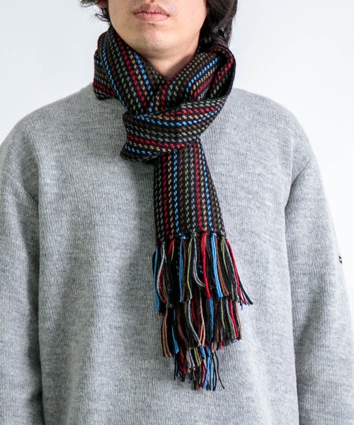 さつお 　RHC アルパカ マフラー Mucros Weavers アルパカマフラー アイルランド製 アルパカ 100％男性