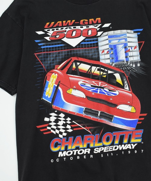Hanes（ヘインズ） tシャツ 「USED」90's Charlotte Motor Speedway