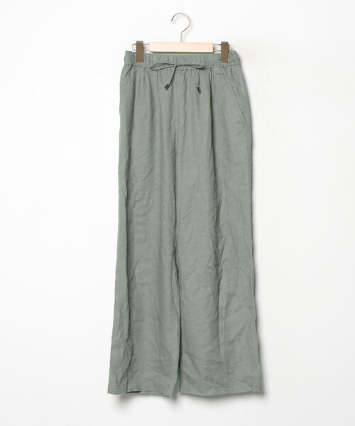 mi♡ページ　オリーブグリーン green label relaxing 「green relaxing」 イージーパンツ 34