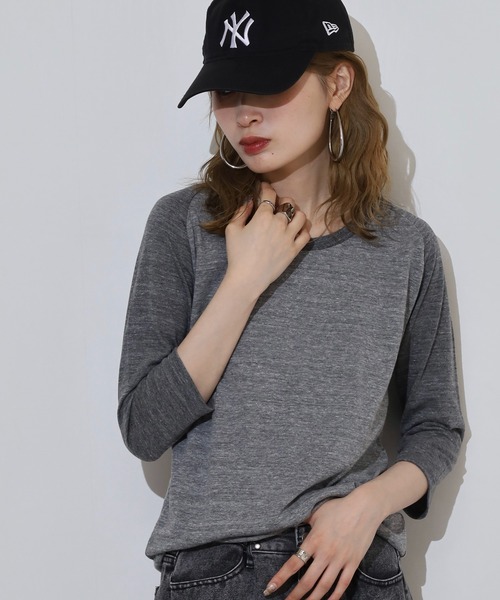 TRUSS（トラス） スマホショルダー tシャツ トライブレンドラグラン7分