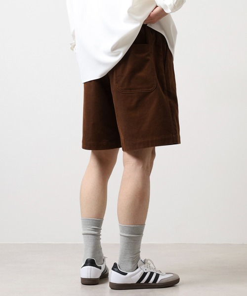 マルチサイズ パンツ コーデュロイワイドショーツ メンズ | FUNALIVE | 20